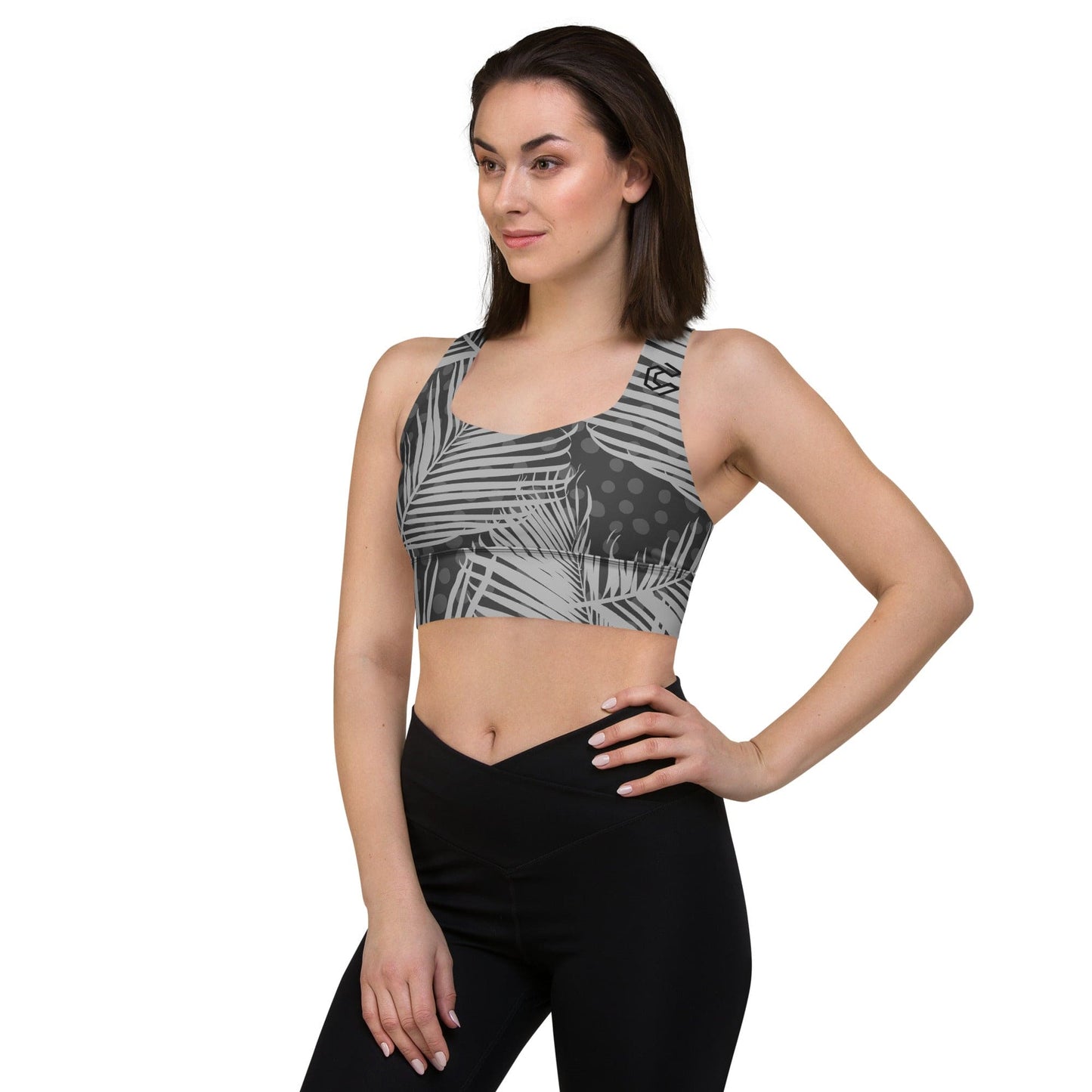 Longline sports bra